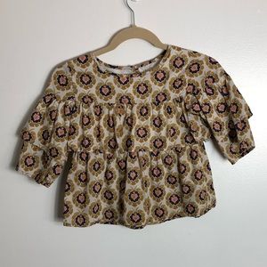 ruffle top from Peek